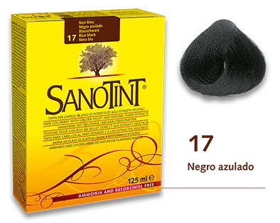 Sanotint Classic - 17 Negro azulado