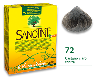 Sanotint Sensitive - 72 Castaño claro ceniza