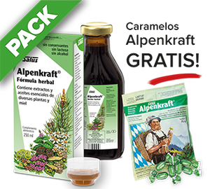 PACK Alpenkraft fórmula herbal - 250 ml + caramelos gratis