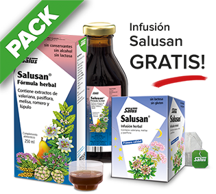 PACK Salusan líquido - 250 ml + infusión gratis