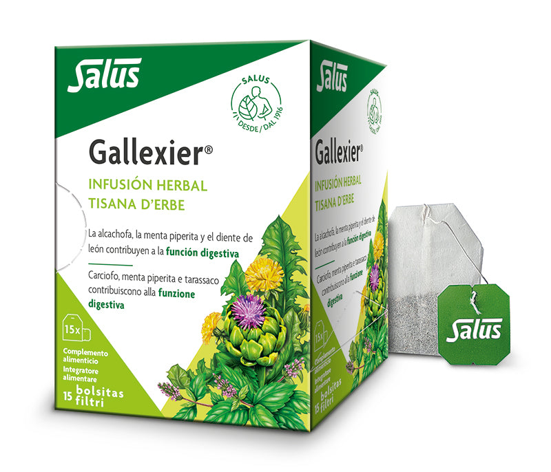 Gallexier infusión - 15 bolsitas filtro