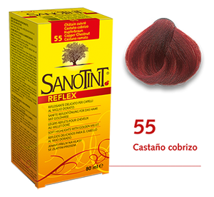 Sanotint Reflex - 55 Castaño cobrizo
