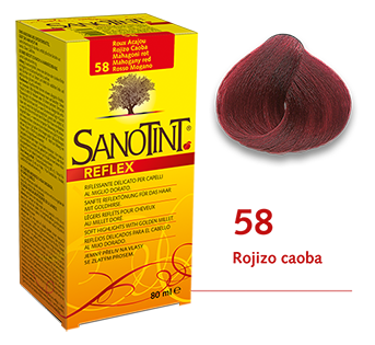 Sanotint Reflex - 58 Rojizo caoba