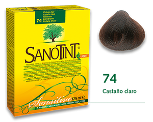 Sanotint Sensitive - 74 Castaño claro