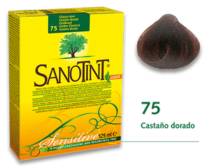 Sanotint Sensitive - 75 Castaño dorado