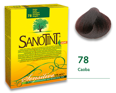 Sanotint Sensitive - 78 Caoba