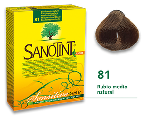 Sanotint Sensitive - 81 Rubio medio natural
