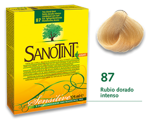Sanotint Sensitive - 87 Rubio dorado intenso