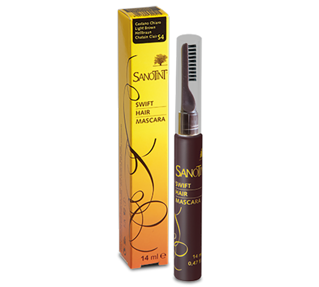 Sanotint Swift Hair Mascara - S4 Castaño claro