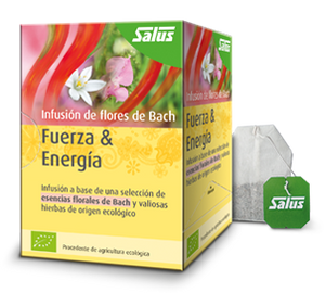 Fuerza & Energía infusión de flores de Bach bio - 15 bolsitas filtro