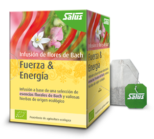 Fuerza & Energía infusión de flores de Bach bio - 15 bolsitas filtro