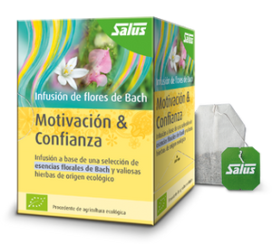 Motivación & Confianza infusión de flores de Bach bio - 15 bolsitas filtro