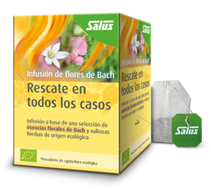 Rescate en todos los casos infusión de flores de Bach bio - 15 bolsitas filtro