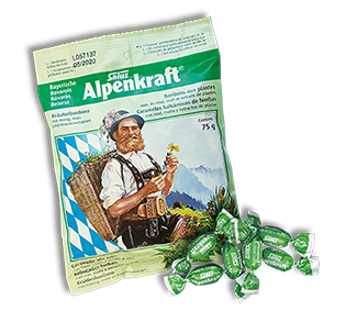Alpenkraft caramelos herbales - 75 g