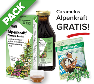 PACK Alpenkraft fórmula herbal - 250 ml + caramelos gratis