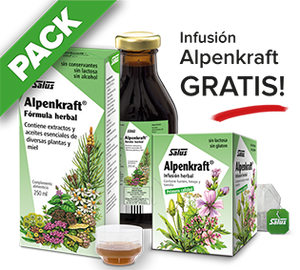 PACK Alpenkraft fórmula herbal - 250 ml + infusión gratis