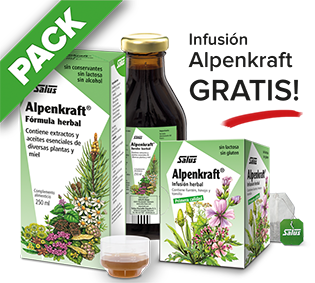 PACK Alpenkraft fórmula herbal - 250 ml + infusión gratis