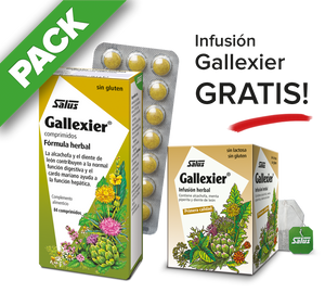 PACK Gallexier - 84 comprimidos + infusión gratis