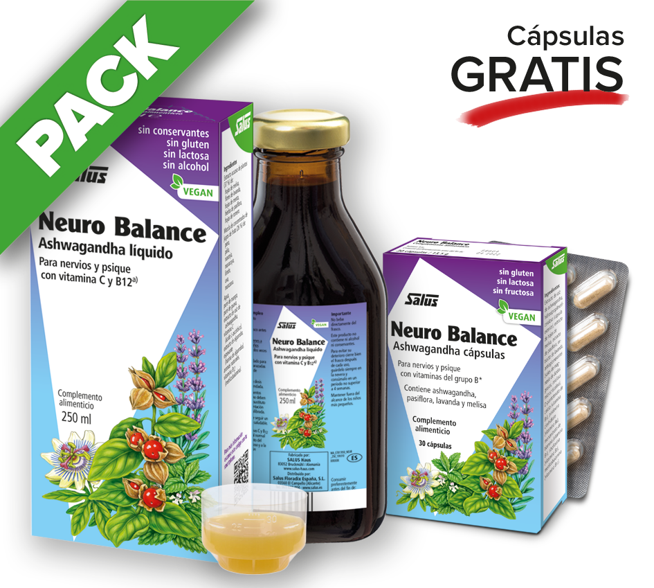 PACK Neuro Balance líquido - 250 ml + Cápsulas gratis