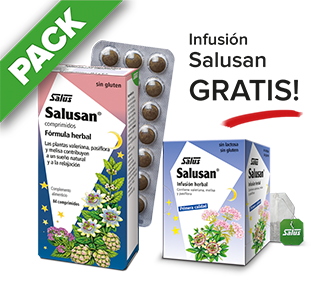 PACK Salusan - 84 comprimidos + infusión gratis