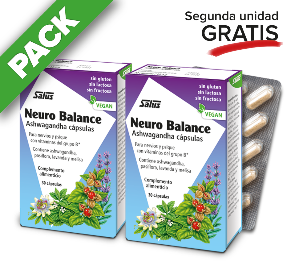 PACK AHORRO Neuro Balance - 30 cápsulas + Segunda unidad gratis